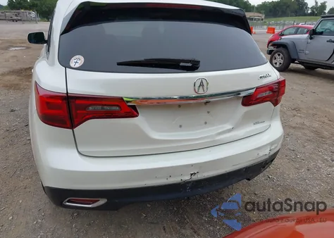 2016 Acura Mdx Technology Acurawatch Plus Packages/Technology Package из США, поврежденный, VIN 5FRYD4H42GB038572